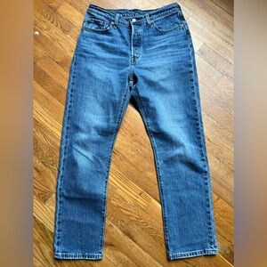 Levi’s women’s original 501 button fly jeans size 29x30